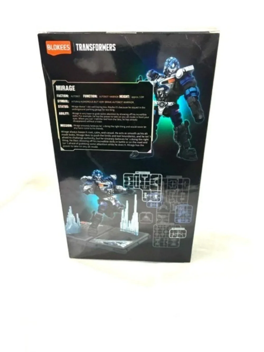 Transformers Mirage Blokees Classic Class 06 Model Kit Champion Figures 2025